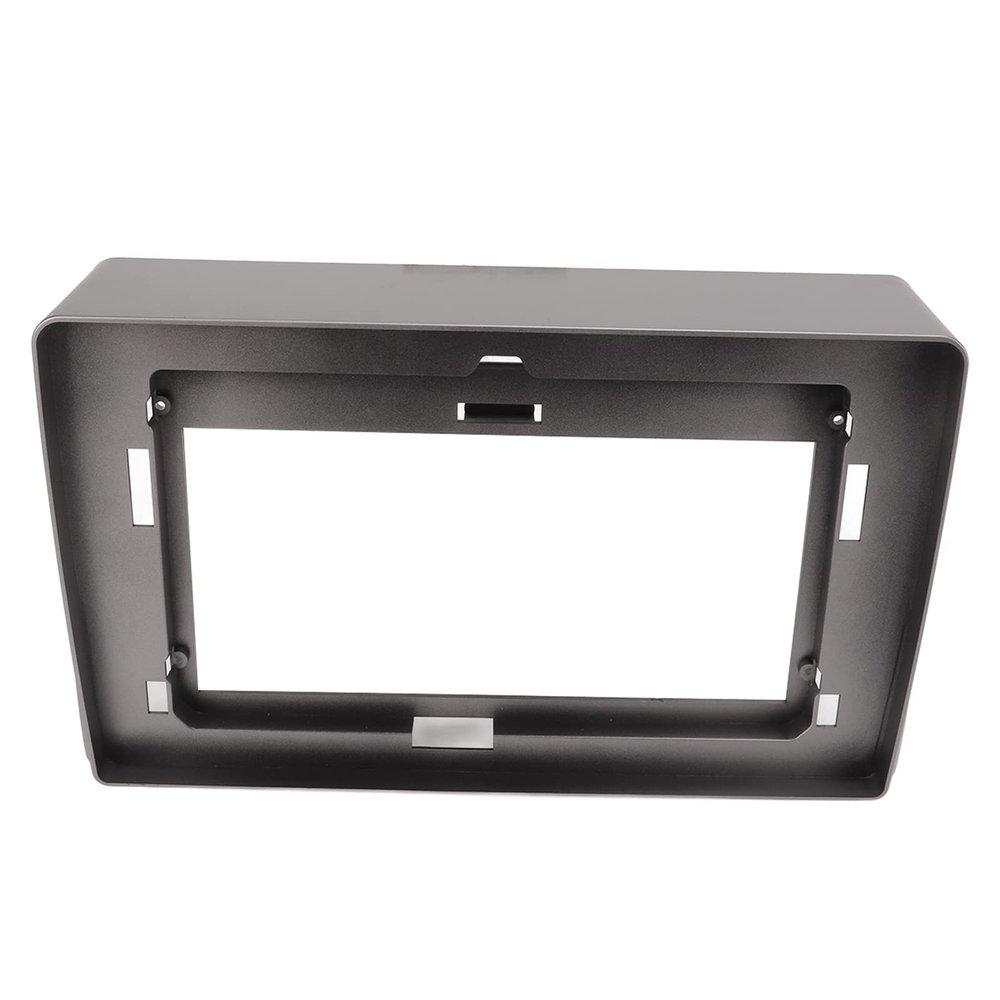 Aramox Navigation Panel Frame,10.1inch Car Dash Fascia Panel Navigation GPS Panel Frame Dashboard Stereo Radio Bezel Replacement for Hiace 20102018