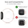 AK Silicone Bands Compatible with Fitbit Versa 4 Bands & Fitbit Sense 2 Bands for Women Men, Soft Straps Replacement Wristbands for Fitbit Versa 3 & Versa 4 / Sense & Sense 2 Smart Watch (Sand Pink) view 2