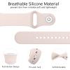 AK Silicone Bands Compatible with Fitbit Versa 4 Bands & Fitbit Sense 2 Bands for Women Men, Soft Straps Replacement Wristbands for Fitbit Versa 3 & Versa 4 / Sense & Sense 2 Smart Watch (Sand Pink) view 3