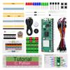 Freenove Basic Starter Kit for Raspberry Pi Pico W (Included), Dual-core Arm Cortex-M0+ Microcontroller, 386-Page Detailed Tutorial, 142 Items, 55 Projects, Python C Code view 1