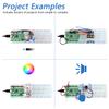 Freenove Basic Starter Kit for Raspberry Pi Pico W (Included), Dual-core Arm Cortex-M0+ Microcontroller, 386-Page Detailed Tutorial, 142 Items, 55 Projects, Python C Code view 4