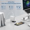 2 inch Desktop Power Grommet with PD 20W USB C,Ultra Thin Flat Plug Power Strip,Recessed Outlet,Slim Outlet Extender for Office,Table Outlets for Home, Office,6 ft Cable(Black) view 3