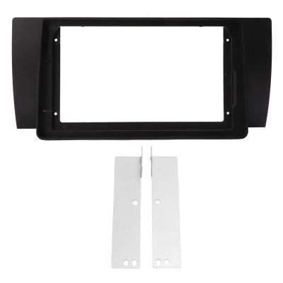 9in Car Stereo Radio Fascia,Dashboard Navigation Trim Frame Dash Panel DVD Frame Compatible with 5 Series E39 19952003