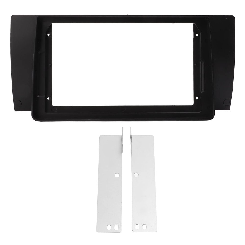 9in Car Stereo Radio Fascia,Dashboard Navigation Trim Frame Dash Panel DVD Frame Compatible with 5 Series E39 19952003