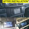 9in Car Stereo Radio Fascia,Dashboard Navigation Trim Frame Dash Panel DVD Frame Compatible with 5 Series E39 19952003 view 3
