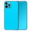 Design Skinz - Compatible with Apple iPhone Xs - Protective Vinyl Decal Skin Cover (Screen Trim & Back Glass Skin) - Solid Turquoise Blue view 4