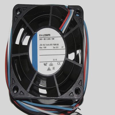 614J/2HHPR DC24V 0.62A 15W 6032 6cm 4-Wire Cooling Fan