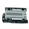 1452932-1 2316572-2 connector sheath 76 hole Replacement inventory harness connection (black and white) view 1