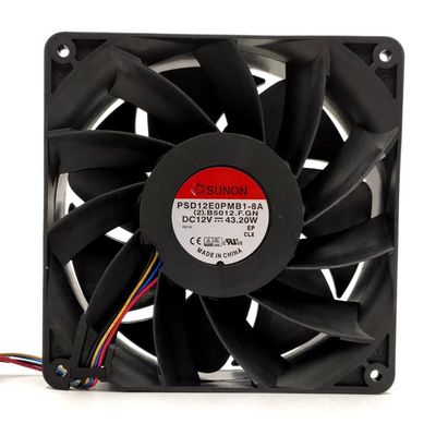 PSD12E0PMB1-8A Fan for DC12V 43.2W 14014038mm Cooling Fan