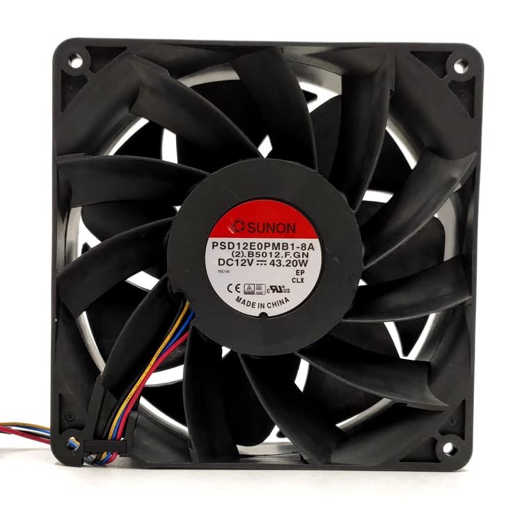 PSD12E0PMB1-8A Fan for DC12V 43.2W 14014038mm Cooling Fan