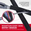 Sonoreboom Braided Wire Loom Mesh Woven Flexible Split Sleeving Black Cord Tube for Car/Electronics Cable Wiring Harness Protection Cover (1/2" - 36 Feet) view 2