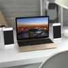 Feiyxu Computer Speakers with USB Powered 3.5 mm AUX-in Portable Speaker for Computer, Laptop, Notebook, Desktop (Color : Black) view 2