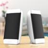 Feiyxu Computer Speakers with USB Powered 3.5 mm AUX-in Portable Speaker for Computer, Laptop, Notebook, Desktop (Color : Black) view 3