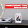 Mini Films Holder Case 2x3 Acrylic Picture Frames for Fujifilm Instax Mini 99 12 40 11 9 8 7+ 7s Evo Instant Camera Photos for Polaroid Film Mini Link Printer Tabletop Accessories with Lanyard 2pcs view 3