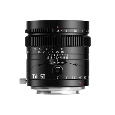 TTArtisan 50mm F1.4 Tilt Manual Lens Large Aperture Full Frame Tilt Portrait Lens Compatible with Sony E-Mount Mirrorless Cameras a7 a7II a7III a7R a7RII a7RIII a7RIV a7S a7SII a9 a7C