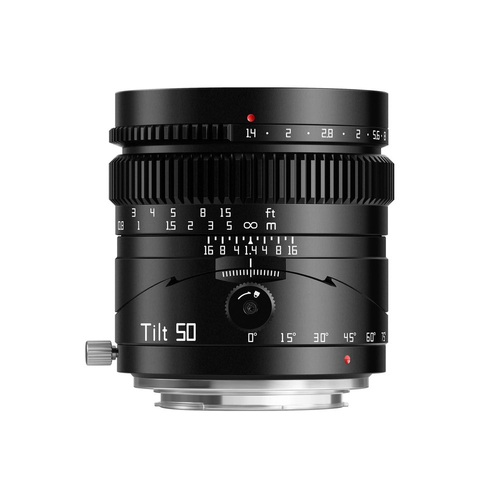 TTArtisan 50mm F1.4 Tilt Manual Lens Large Aperture Full Frame Tilt Portrait Lens Compatible with Sony E-Mount Mirrorless Cameras a7 a7II a7III a7R a7RII a7RIII a7RIV a7S a7SII a9 a7C