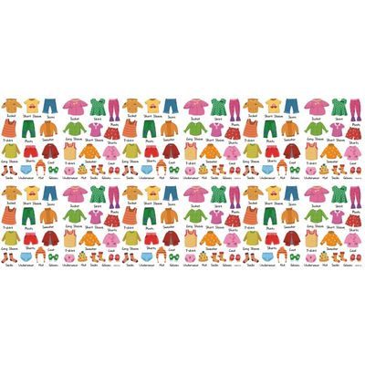 3sets Label Sticker Decals Decor Adhesive Girls Decoration Labels Dresser and Classification Drawer for Room Kids Boy Stickers Sort Decal Removable Clothing