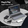 4 in 1 USB 3.0 Hub, USB 3.0 Hub 5Gbps with USB C Adapter, Portable Ultra-Slim USB Splitter USB Adapter for MacBook, iMac Pro, Mac Mini/Pro, Surface Pro, Dell, HP view 4