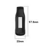 TenCloud 10Pack Clip Case Compatible with Fitbit Inspire 3, 2, Ace 3; Soft Silicone Replacement Clip Case Accessory for Fitbit Inspire 3 view 2