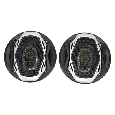 Car Audio Coaxial Speakers, Heavy Duty Magnet Design 4 Ohm 2 Way Coaxial Car Sound Speaker, 6.5 Inch, 600 of Power Per Pair, 30Hz-30KHz, Tweeter Speakers for Car/Truck/RV
