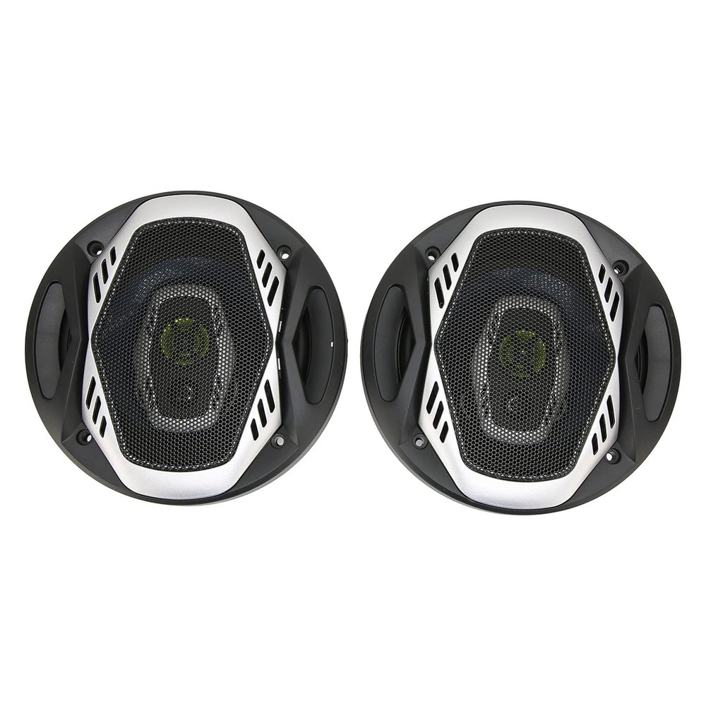Car Audio Coaxial Speakers, Heavy Duty Magnet Design 4 Ohm 2 Way Coaxial Car Sound Speaker, 6.5 Inch, 600 of Power Per Pair, 30Hz-30KHz, Tweeter Speakers for Car/Truck/RV