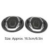Car Audio Coaxial Speakers, Heavy Duty Magnet Design 4 Ohm 2 Way Coaxial Car Sound Speaker, 6.5 Inch, 600 of Power Per Pair, 30Hz-30KHz, Tweeter Speakers for Car/Truck/RV view 2