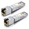 10Gtek -, - +   , RJ45 to SFP+ Copper Ethernet CAT.6a Module, for Cisco SFP-10G-T-80, Ubiquiti UniFi, Netgear and More, Pack of 2 view 1