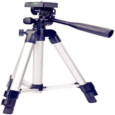 ELORES Tripod for Projector and Photography, All in One Tripod Stand Adjustable Height, Multi-Function Aluminum Alloy Tripod Stand