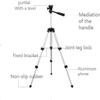 ELORES Tripod for Projector and Photography, All in One Tripod Stand Adjustable Height, Multi-Function Aluminum Alloy Tripod Stand view 3