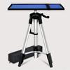 ELORES Aluminum Adjustable Projector Tripod Stand, Universal Multi-Function Tripod with Tray, Adjustable Height, Tripod Floor Stand for Computer, Projector, DJ Equipment, Studio Accessories view 2