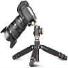 ELORES Phone Tripod, Foldable Lightweight Aluminum Alloy Tripod Stand Cell Phone Mount Holder, Portable Travel Tripod for Photography, Video Recording, Vlogging view 4