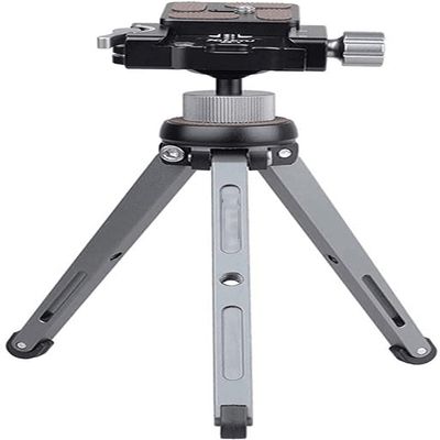 ELORES Mobile Phone Tripod Mobile Phone Tripod, Foldable Portable Camera Tripod, Photography Recording Macro Camera Stand, 85operable Angle, Outdoor Travel Stand Stabilizer for Travel