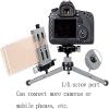 ELORES Mobile Phone Tripod Mobile Phone Tripod, Foldable Portable Camera Tripod, Photography Recording Macro Camera Stand, 85operable Angle, Outdoor Travel Stand Stabilizer for Travel view 4