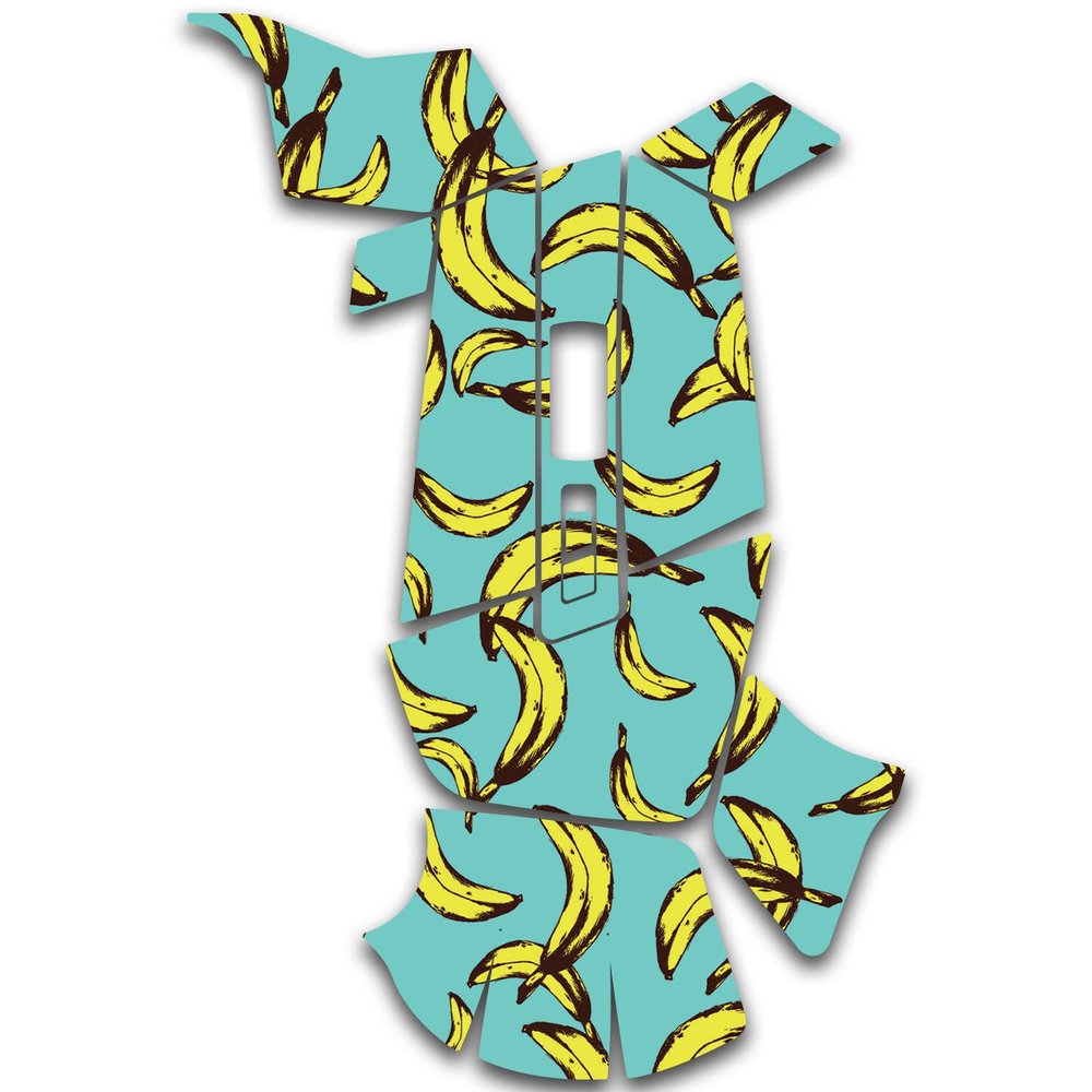 MightySkins Skin Compatible with Logitech G502 X Plus - Bananas | Protective, Durable, and Unique Vinyl Decal wrap Cover | Easy to Apply, Remove, and Change Styles | Made in The USA