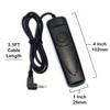 Remote Camera Shutter Release Kit with Trigger Control and 12 Ft Extension Cable for LANC, DVX and Control-L Cameras and Camcorders from Canon, Sony, JVC, Panasonic by NetSellsIt view 2