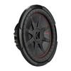 KICKER 48CWRT122 Shallow-Mount 12" Subwoofer with 46CXA4001T Mono Amplifier and 46CK8 Amplifier Wiring Kit view 2