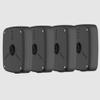 Lorex ACJNCD3BKB Outdoor Junction Box for 3 Screw Base Cameras (Black, 4 Pack) view 1
