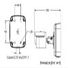 Lorex ACJNCD3BKB Outdoor Junction Box for 3 Screw Base Cameras (Black, 4 Pack) view 4