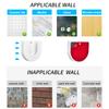 4 Pack Adhesive Wall Mount for Indoor Cam(2nd Gen and 1st Gen), Strong Stick On - Easy to Install, No Tools Needed, No Mess, No Drilling, Strong Adhesive Mount(Camera is not Included) view 3