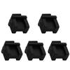 Juvielich 20Pcs Anti-Dust Stopper SFP-B Silicone Cap Port Cover Anti Dust Protector Black view 3