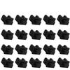 Juvielich 20Pcs Anti-Dust Stopper SFP-B Silicone Cap Port Cover Anti Dust Protector Black view 4