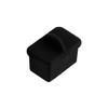 Juvielich 20Pcs Anti-Dust Stopper SFP-A Silicone Cap Port Cover Anti Dust Protector Black view 2