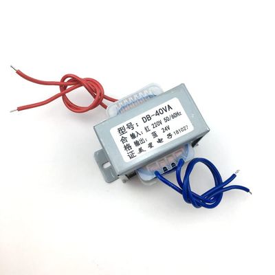 EI66 Type 40W 40VA Transformer 220V 24V Transformator Daya AC AC24V/1.5A