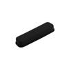 Juvielich 5Pcs DB-25 Silicone Protectors Port Parallel Printer Anti Dust Cap Cover 40x10x5mm Black view 2