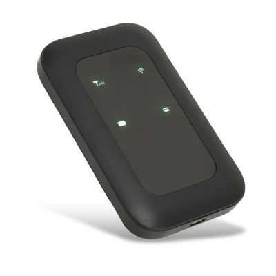 ASHATA Portable 4G LTE Mobile Hotspot, 3G Travel Pocket Router with Standard SIM Card Slot, 10 Users, 150Mbps Download, 50Mbps Upload, 72h Standby Time