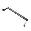 JINGCHENGMEI 2 Pack of 1U Horizontal 19-Inch Rack Mount Cable Management Bracket Cross Bar Panel Black (1U2PCS) view 2