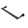 JINGCHENGMEI 2 Pack of 1U Horizontal 19-Inch Rack Mount Cable Management Bracket Cross Bar Panel Black (1U2PCS) view 3