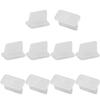 Juvielich 20Pcs Anti-Dust Stopper USB A3 Silicone Cap Port Cover Anti Dust Protector Translucent view 1