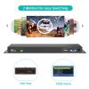 MT-VIKI 8 Port KVM Switch VGA +8 KVM Cables, Daisy Chain Component for VGA LCD KVM Console, Cascading up to 64 Devices, Support Keyboard hotkey & OSD Switching view 4