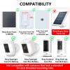 2-in-1 Wall Mount for Solar Panel, Stick Up Cam Battery, Spotlight Cam and Spotlight Cam Plus/Pro(Battery), Adjustable Angle to Get Maximum Sunlight for Your Solar Panel view 2